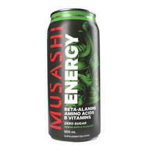 Musashi Energy Green Apple 500ml