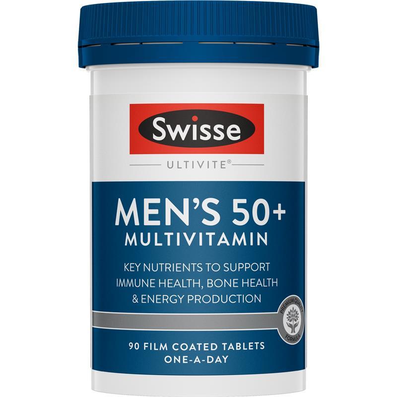 Swisse Mens Multivitamin 50+ 90 Tablets