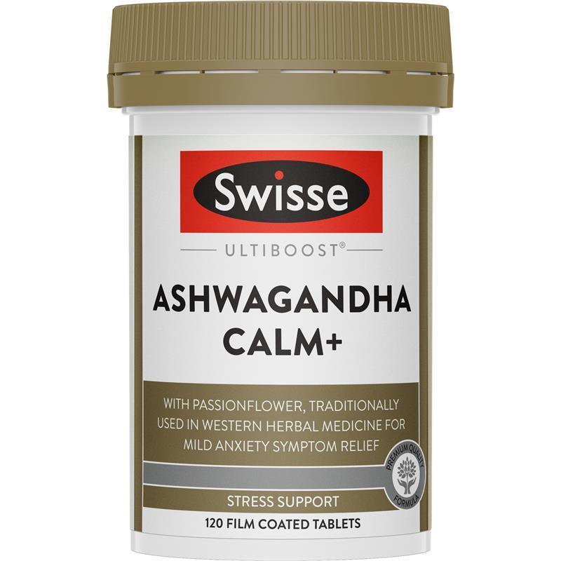 Swisse Ultiboost Ashwagandha+ Calm 120 Pack
