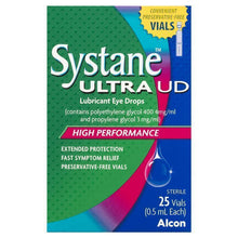 Systane Ultra Lubricant Eye Drops Preservative Free Unit Dose 25 x 0.5ml Vials - GimmeNow