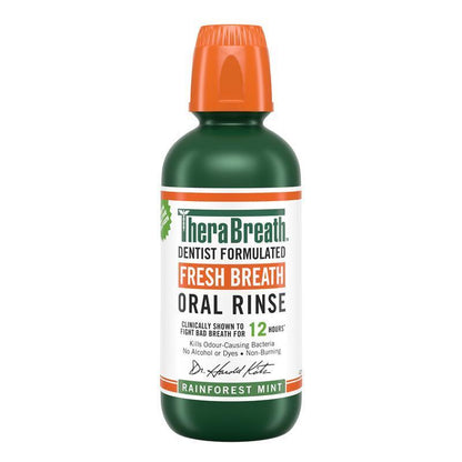 Therabreath Rainforest Mint Oral Rinse 473ml