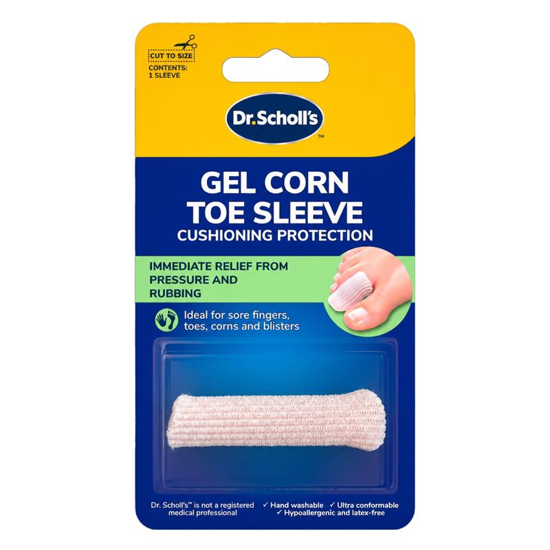 Scholl Corn Gel Toe Sleeve