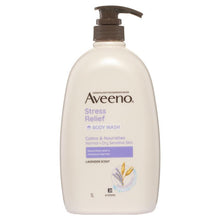 Aveeno Stress Relief Hydrating Lavender Scent Body Wash 1L