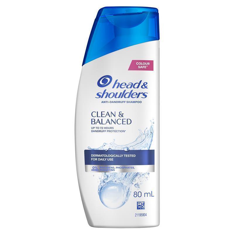 Head & Shoulders Clean and Balanced Shampoo 80ml