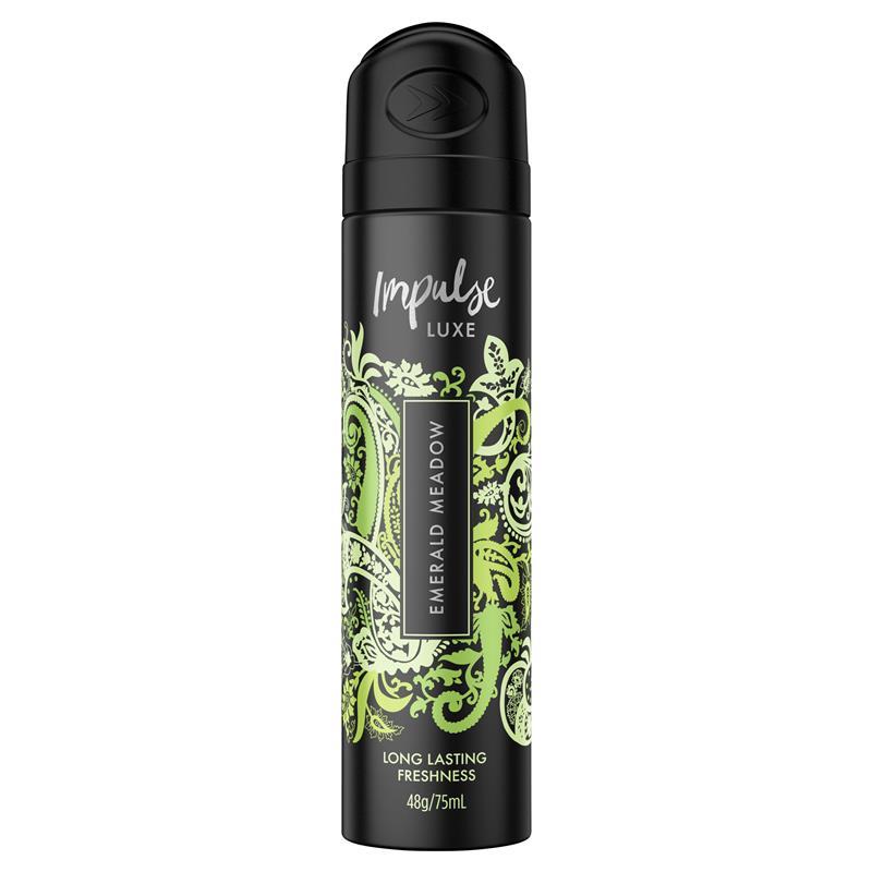 Impulse Luxe Deodorant Emerald Meadow 75ml - GimmeNow