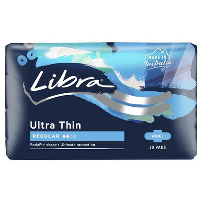 Libra Ultra Thins Pads Wings Regular 20