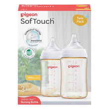 Pigeon SofTouch Bottle PPSU 240ml Twin Pack