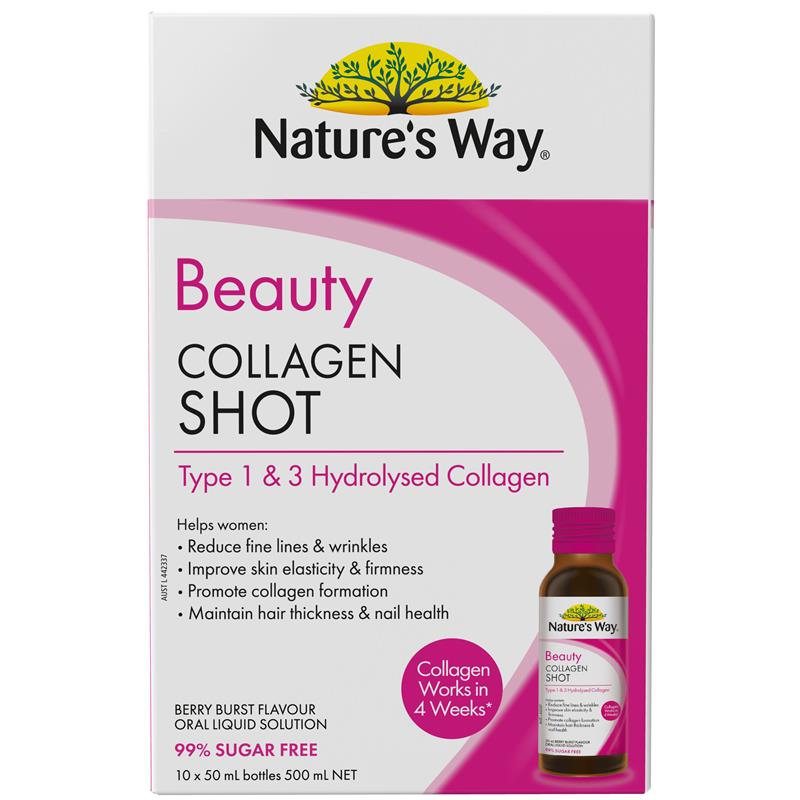 Nature's Way Beauty Collagen Shot 10 x 50ml