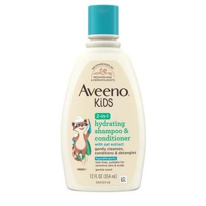 Aveeno Kids 2-in-1 Hydrating Shampoo & Cond 354mL