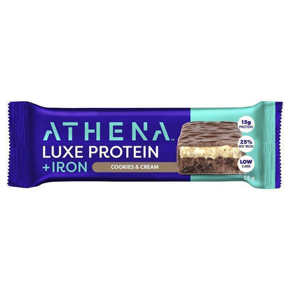 Athena Luxe Protein + Iron Cookies & Cream 55g