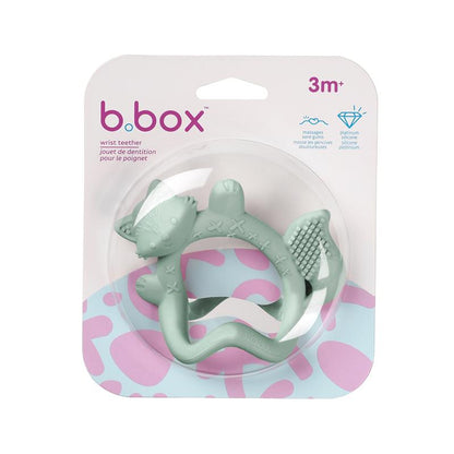 B.Box Wrist Teether Sage