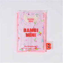Bambi Mini Co. Wrigglesuit 12-18 Months (with Grippy Feet) Pink Festival Bloom
