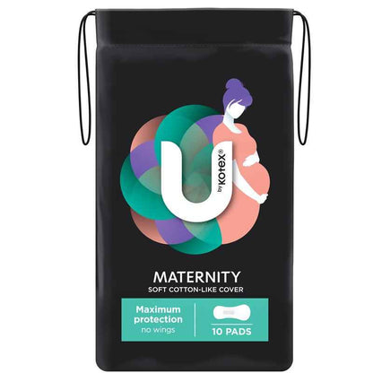 U by Kotex Maternity Pads 10 Pack