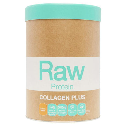 Amazonia RAW Protein Collagen Plus Vanilla Maple 750g