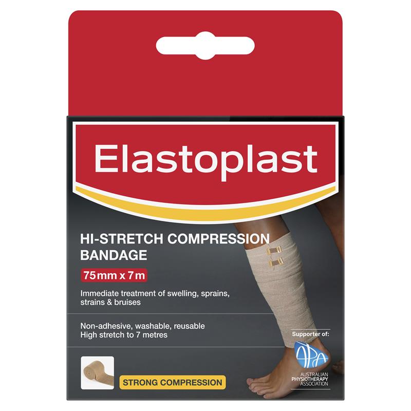 Elastoplast Hi Stretch Bandage 7.5cm x 7m - GimmeNow