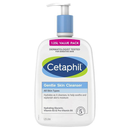 Cetaphil Gentle Skin Cleanser for Face & Body 1.25L - GimmeNow