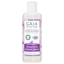 Gaia Natural Baby Bubble Bath Sleeptime 250ml