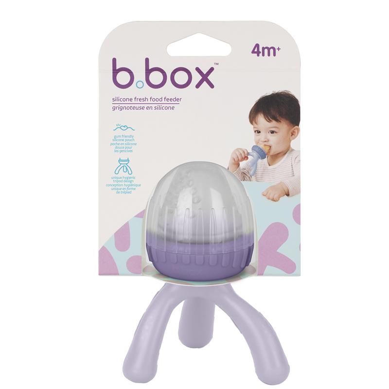 B.Box Silicone Fresh Food Feeder Peony