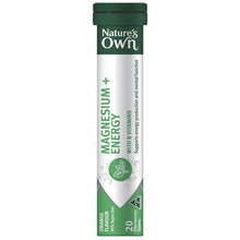 Nature's Own Magnesium + Energy Effervescent 20 Tablets - GimmeNow