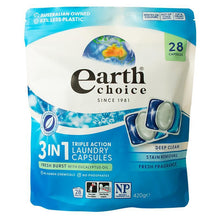 Earth Choice Laundry Capsules Eucalyptus 28 Pack