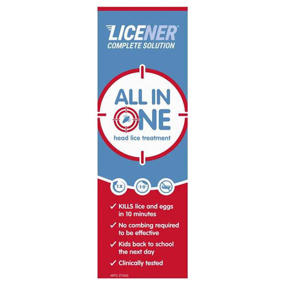 Licener Single Head Lice Treatment 100ml