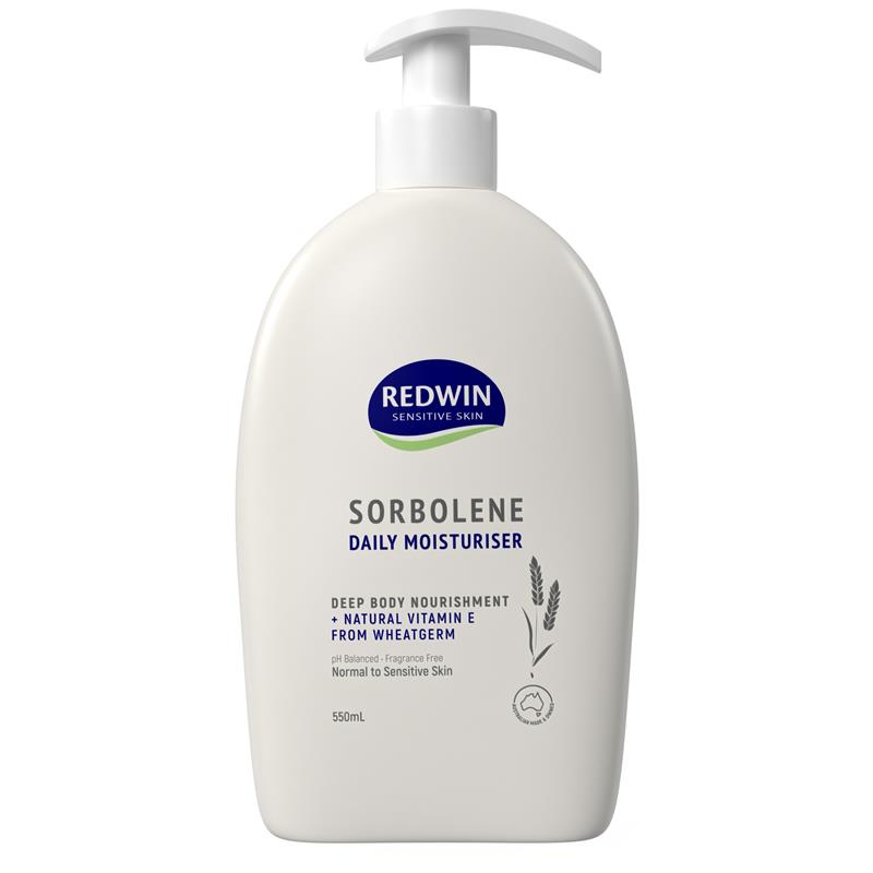 Redwin Sorbolene Daily Moisturiser  550ml