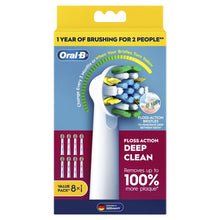 Oral B Power Toothbrush Floss Action Refills 8 Pack