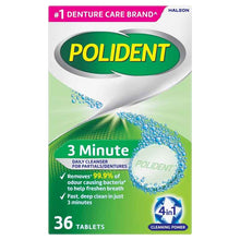 Polident Denture Cleanser Fresh Active Tablets 36
