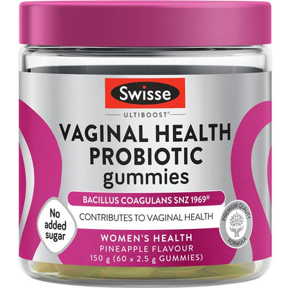 Swisse Vaginal Health Probiotic Gummies 60 Pack