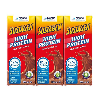 Sustagen Ready to Drink Multipack Dutch Chocolate 3 x 250ml