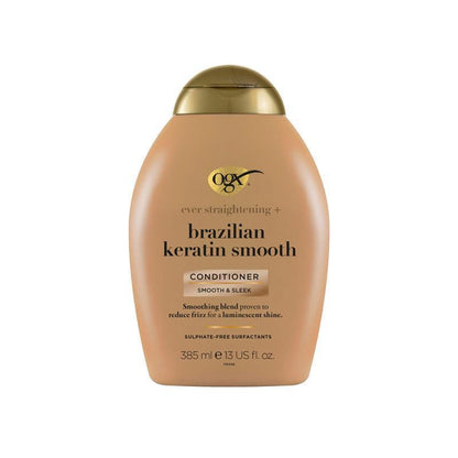 Ogx Ever Straightening + Smoothing & Shine Brazilian Keratin Therapy Conditioner For Dull Hair 385mL