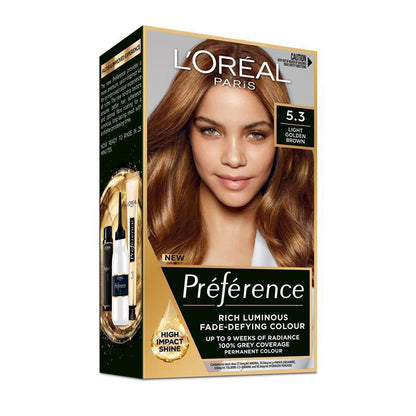 L'Oreal Paris Preference Virginia 5.3 Light Golden Brown
