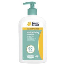 Cancer Council SPF 50+ Moisturising Sunscreen 500ml