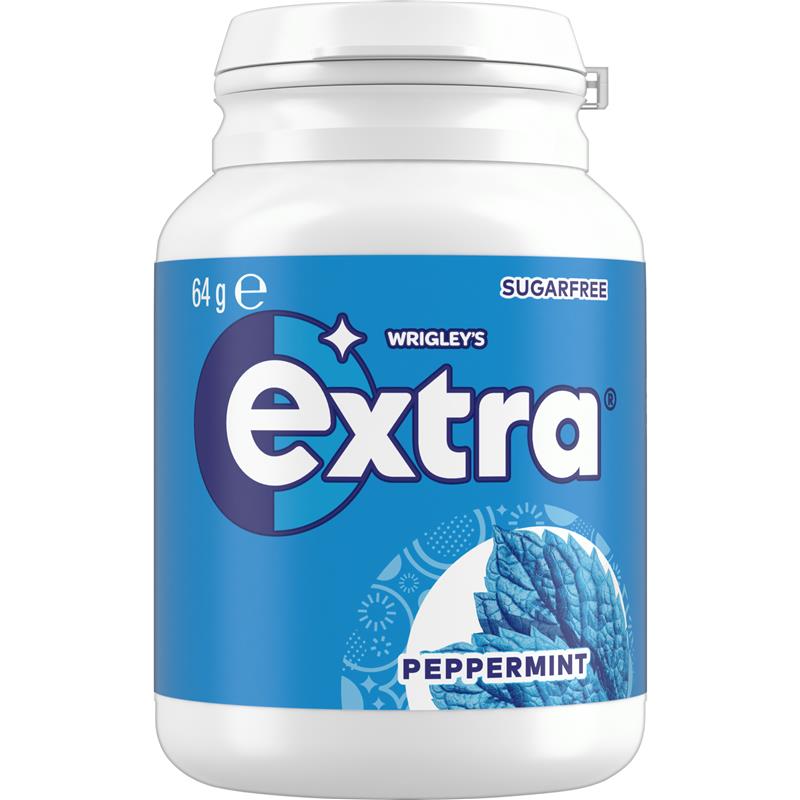 Extra Bottle Peppermint Gum 64g