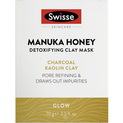 Swisse Skincare Manuka Honey Detoxifying Facial Clay Mask 70g