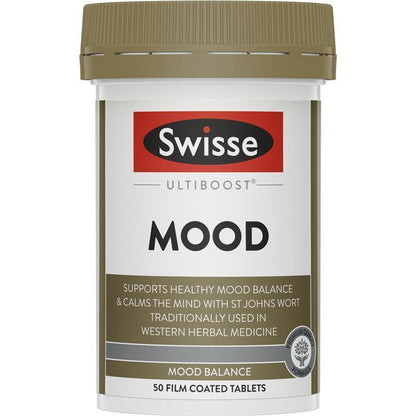 Swisse Ultiboost Mood 50 Tablets - GimmeNow