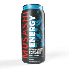 Musashi Energy Blue Raspberry 500ml
