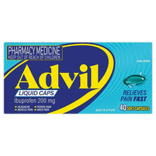 Advil Ibuprofen Pain Relief 40 Liquid Capsules