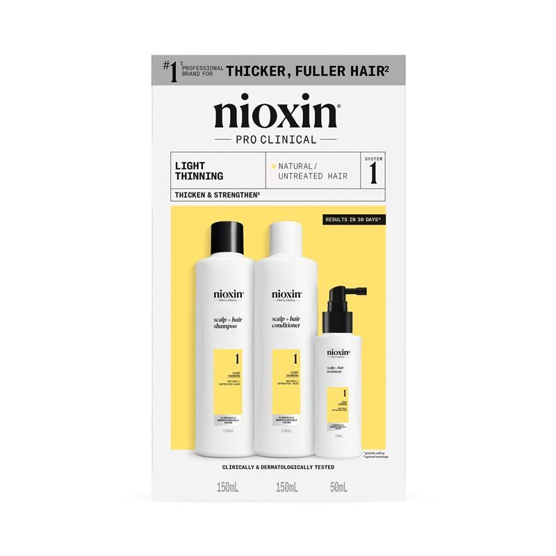 Nioxin Scalp + Hair Thickening System 1 Trial Kit - GimmeNow