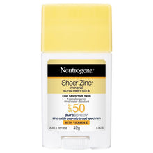 Neutrogena Sheer Zinc Mineral Stick SPF 50 42g - GimmeNow