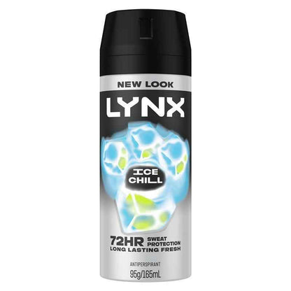 Lynx Deodorant Antiperspirant Ice Chill 165ml