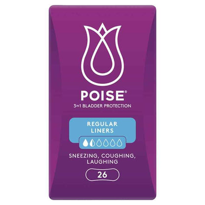 Poise Liners 26 Pack