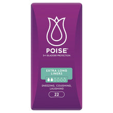 Poise Liners Extra Long 22 Pack