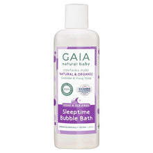 Gaia Natural Baby Bubble Bath Sleeptime 250ml