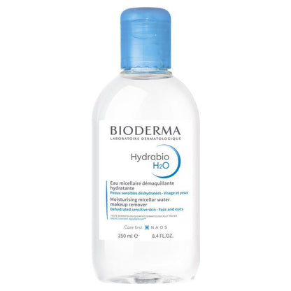 Bioderma Hydrabio H2O Hydrating Micellar Water Cleanser for Dehydrated Skin 250ml