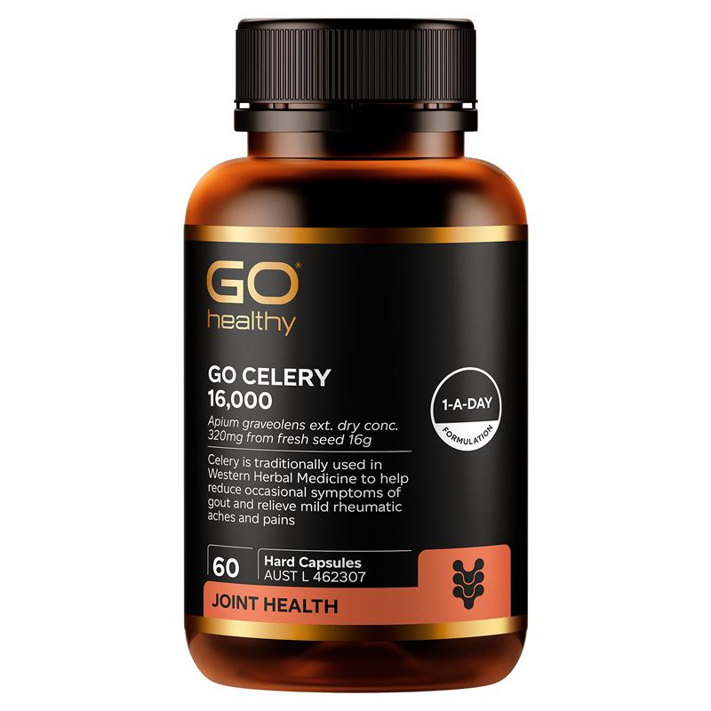 GO Healthy Celery 16,000 60 Hard Capsules