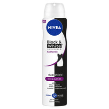 NIVEA Women Deodorant Aerosol Black & White Authentic 250ml