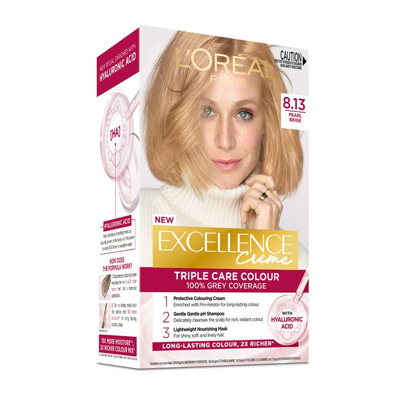 L'Oreal Excellence Creme 8.13 Pearl Beige