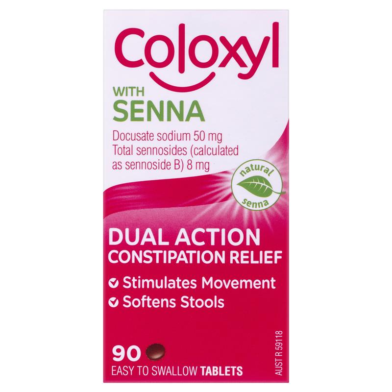 Coloxyl & Senna 90 Tablets - GimmeNow