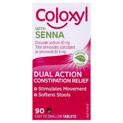 Coloxyl & Senna 90 Tablets - GimmeNow